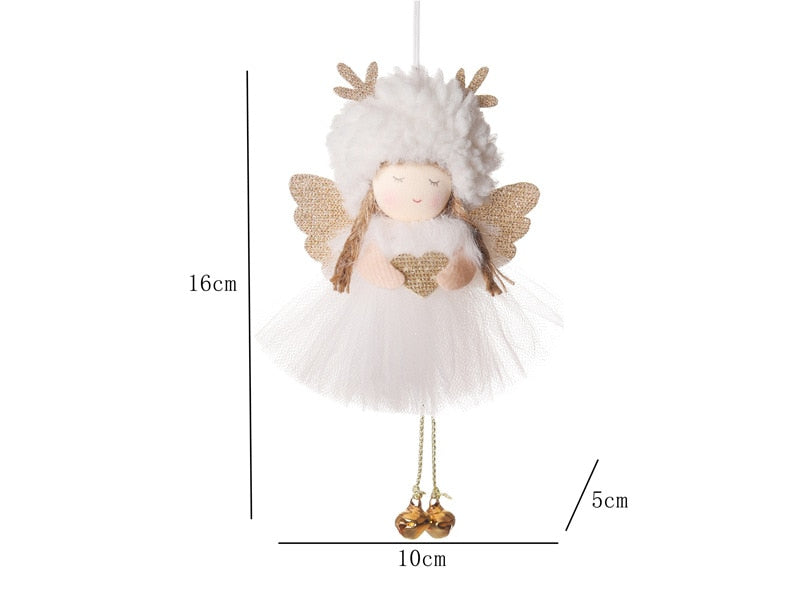 Christmas Angel Dolls Xmas Tree Ornament
