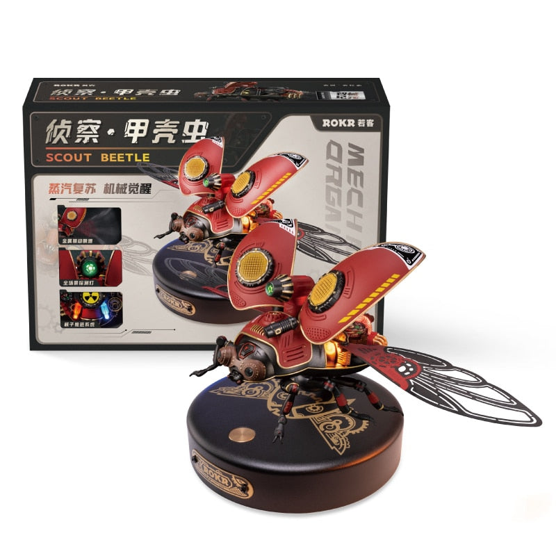 Biopunk Scout Beetle DIY 3D Model Kit