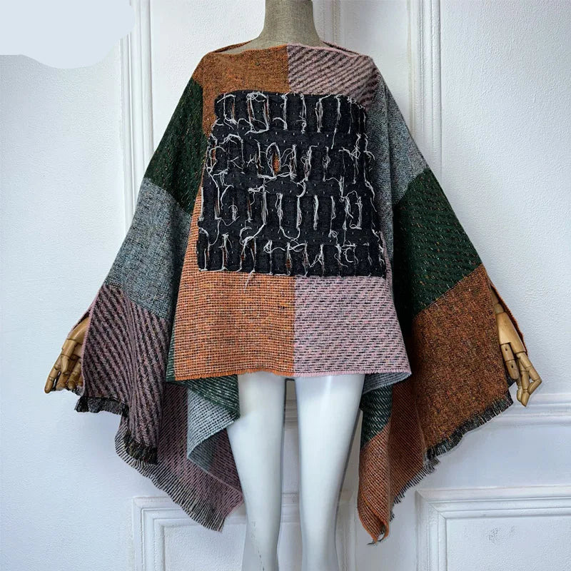 Winter Warm Textiles Poncho