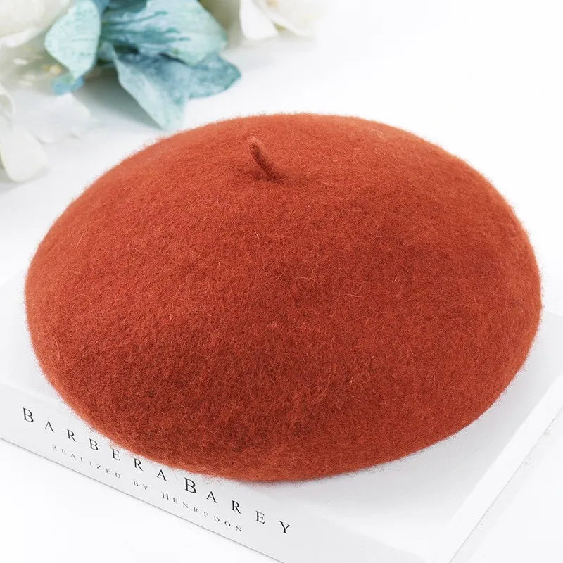 Wool Berets Autumn and Winter Soft Hats