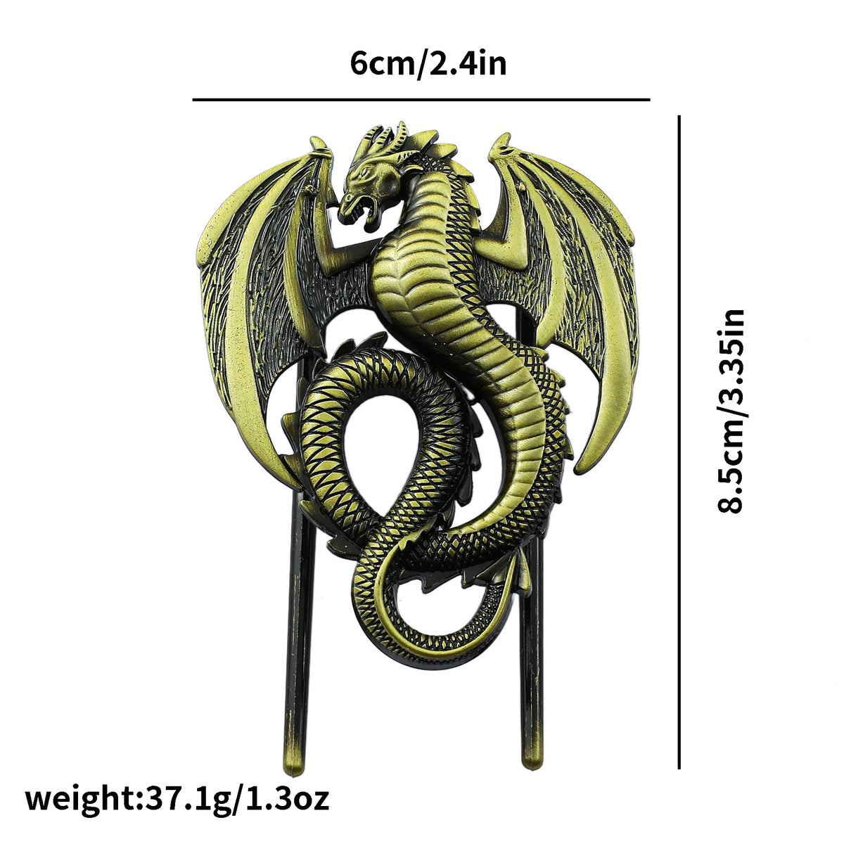 Bronze Metal Book Clips Bee Dragon Rose Sunflower Bookmark