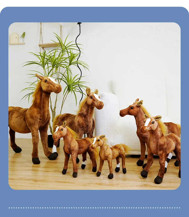 Horse Plush Toy Doll Children's Kawaii Toy Gift