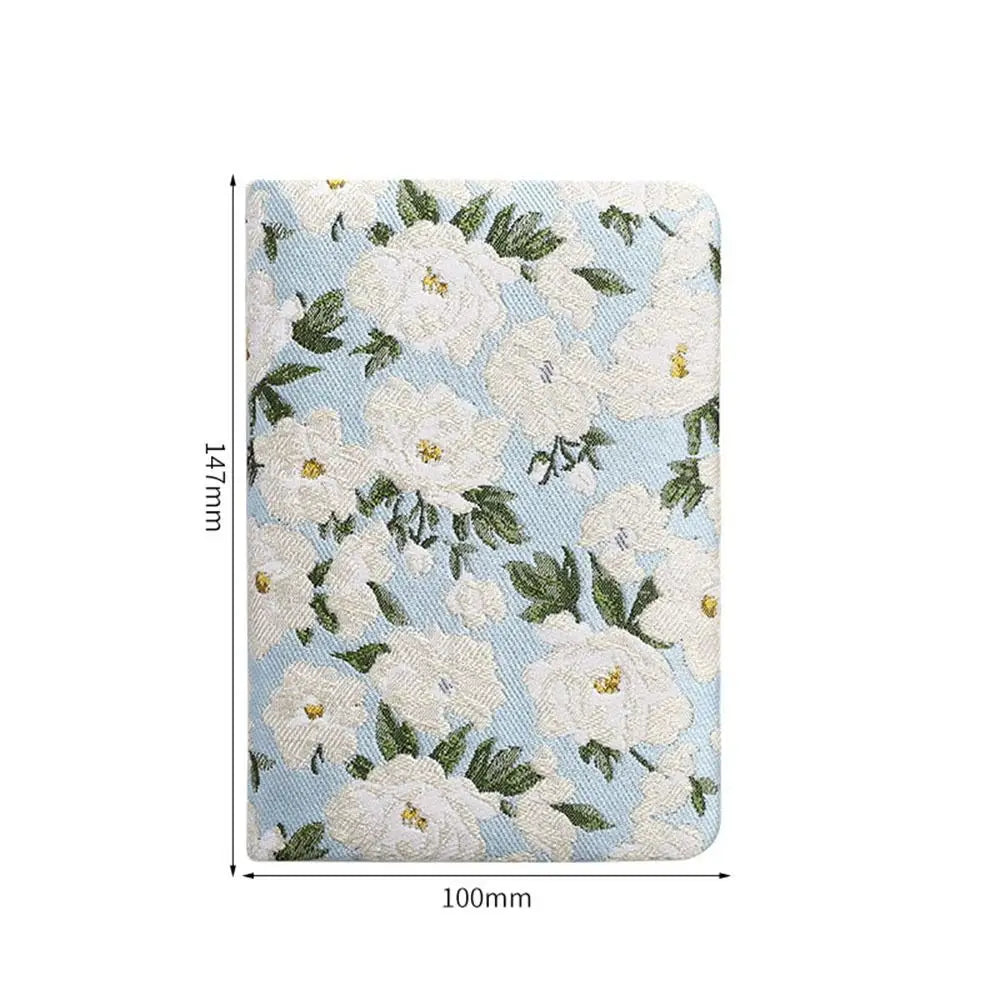 Floral Fabric Covered Notebooks