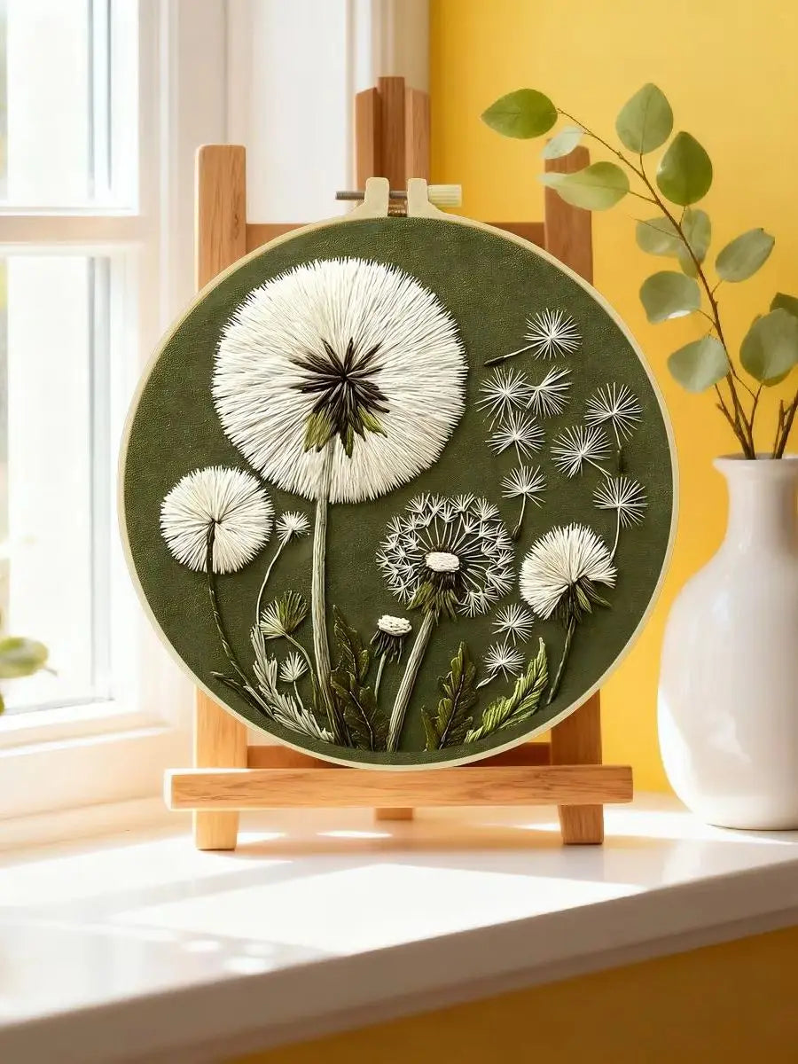Lots of Dandelions DIY Embroidery Kit for Beginners