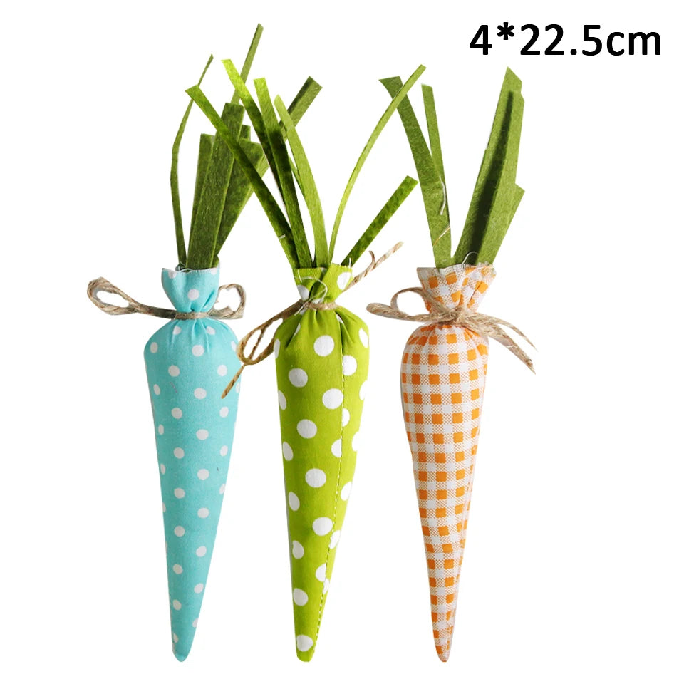 Carrot Easter Decorations, Ornaments, Craft Items