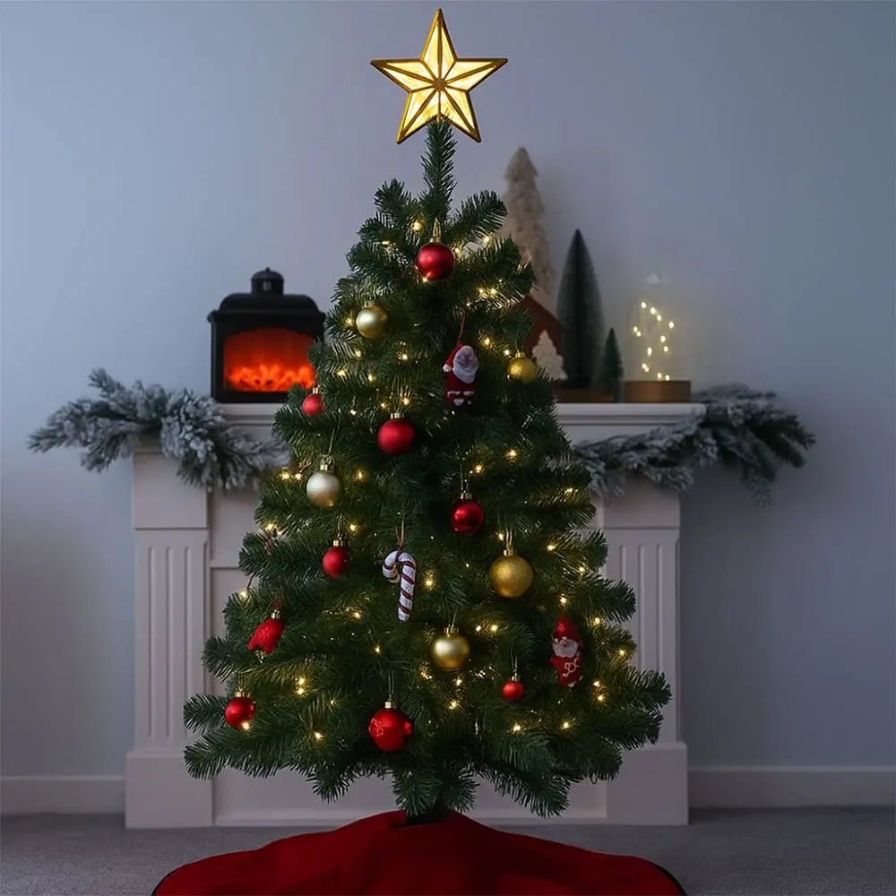 Christmas Tree Top Star Light
