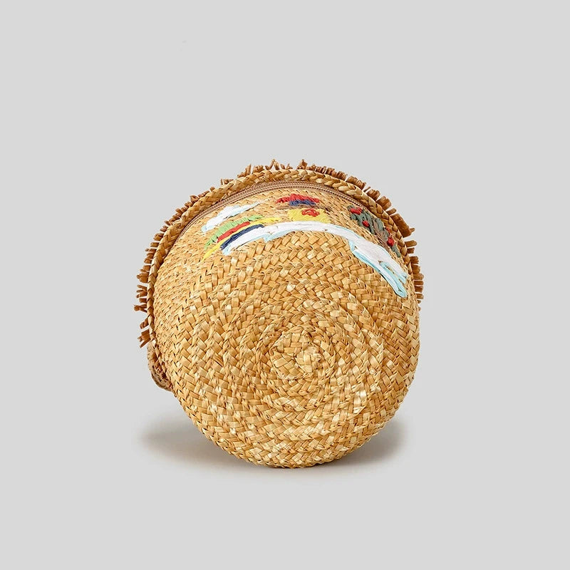 Handmade Paper Woven Cottage Handbags