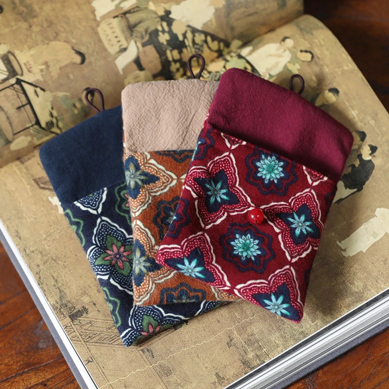 Small Cotton Jewellery Bag Small Things Organiser