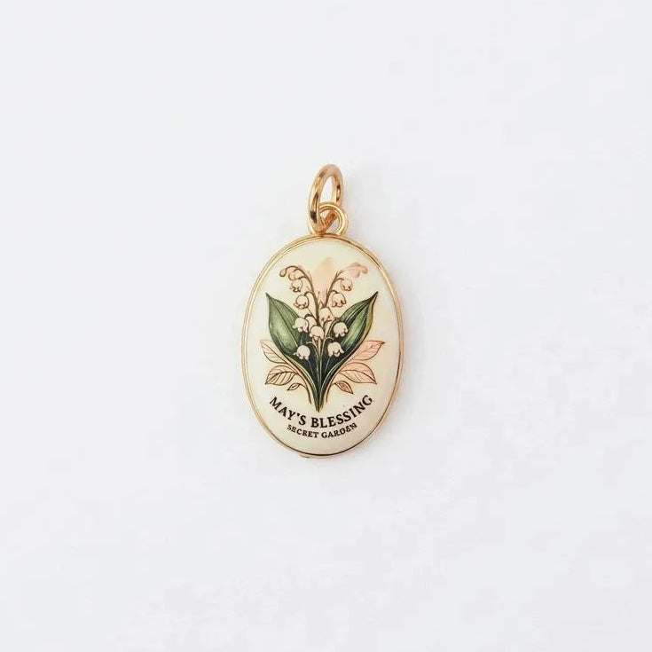 Woodlands Ceramic Pendant Charms DIY Jewellery Making