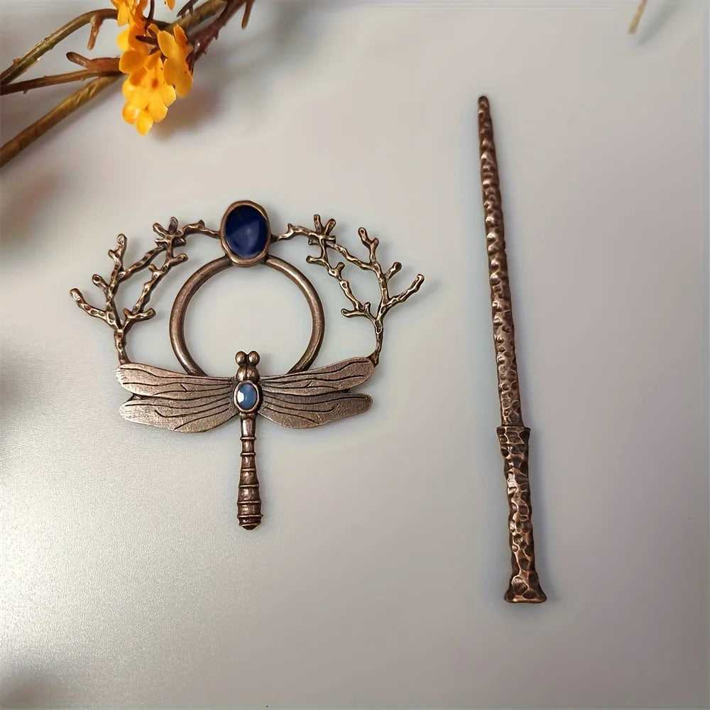 Mystic Dragonfly Hairpin Hair Accessory