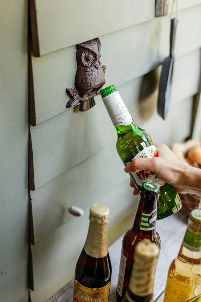 Woodland Owl Cast Iron Bottle Opener
