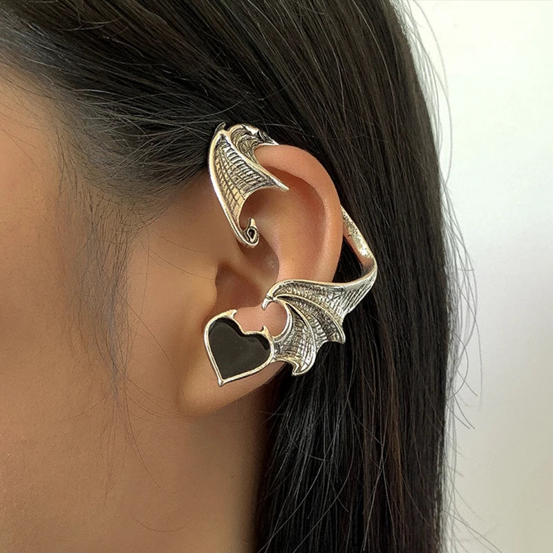 Gothic Rose Ear Cuff