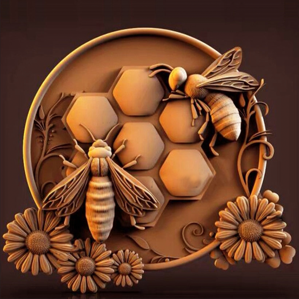 Honeycomb Bee Silicone Mould Baking & Crafting Tools