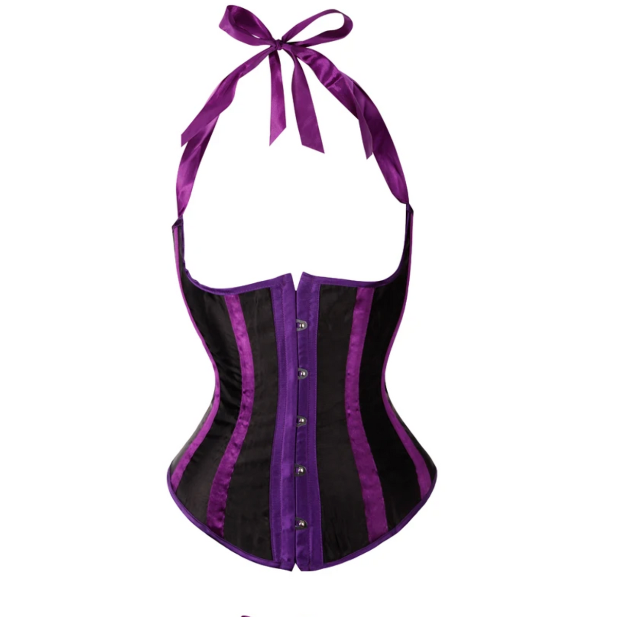 Lady Fontaine's Striped Underbust Corsets