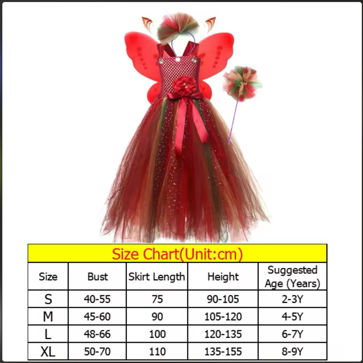 Forest Fairy Cosplay Girls Dress Ears Headwear Halloween Costume