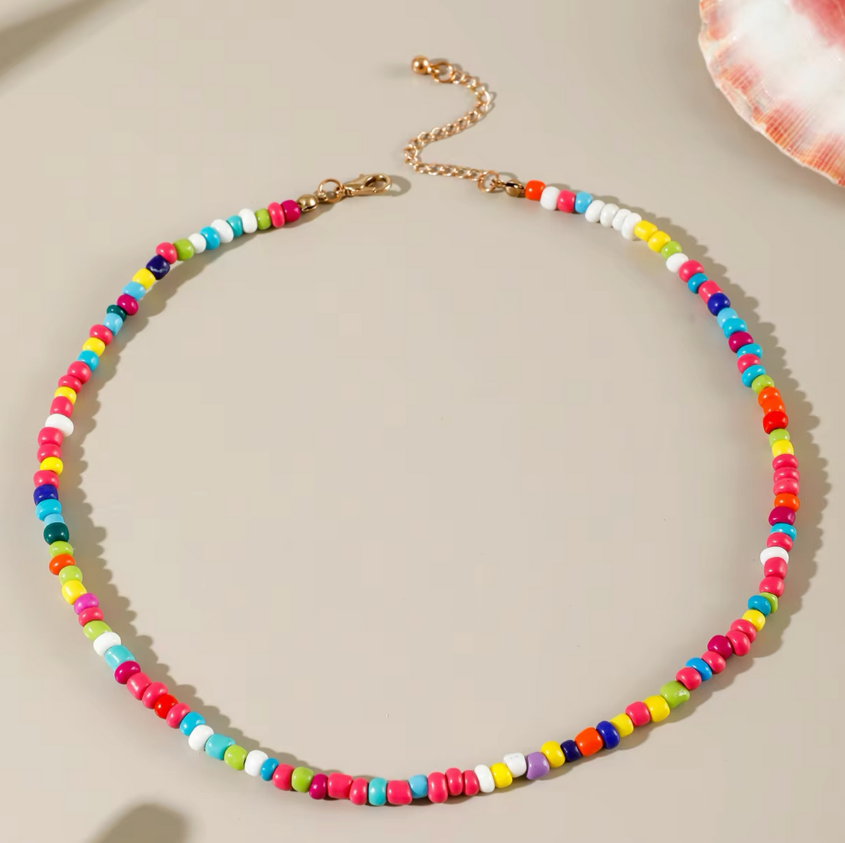 Boho Summer Starfish Shell Bead Necklaces