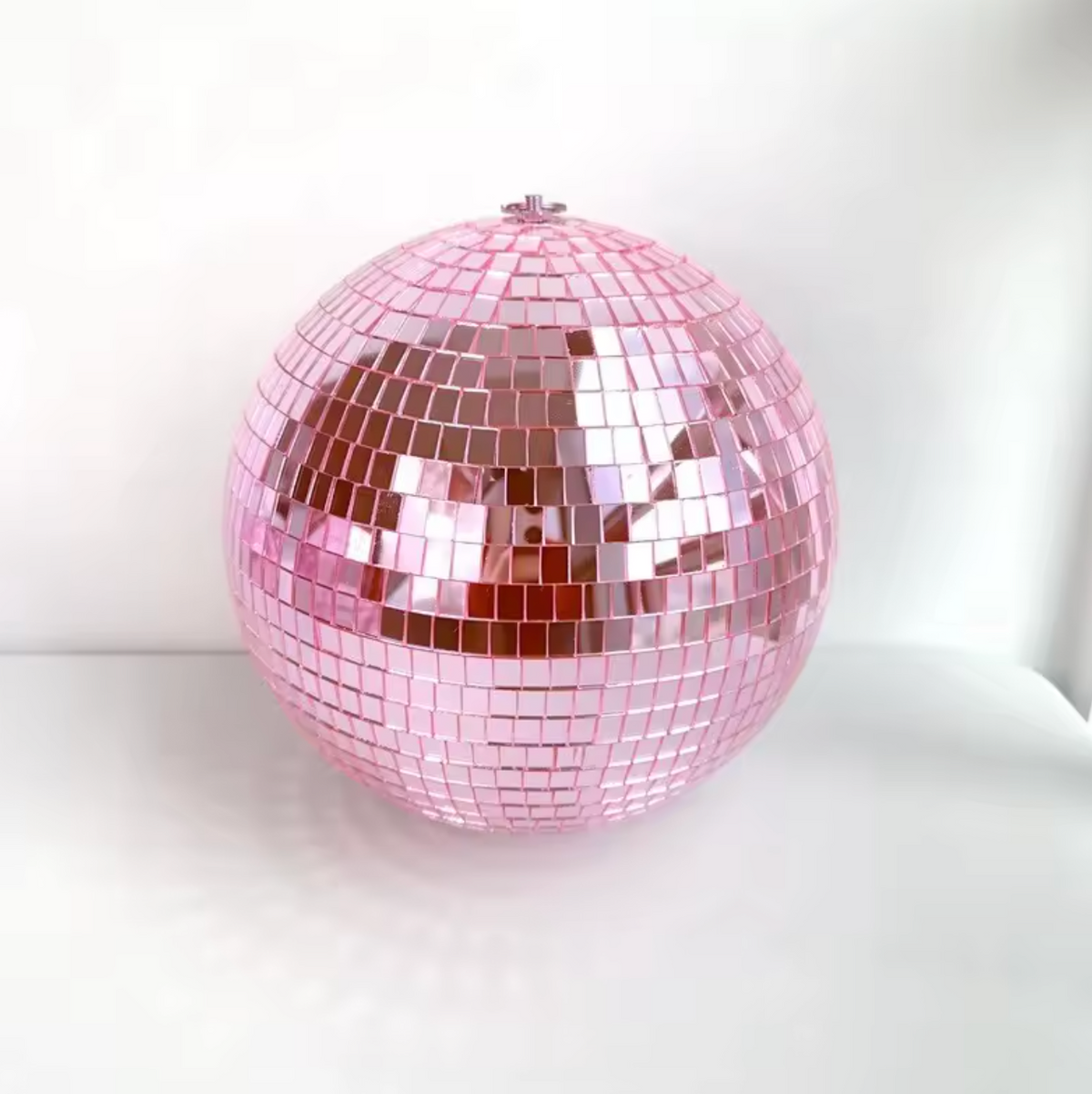 Pink Reflective Disco Mirror Balls