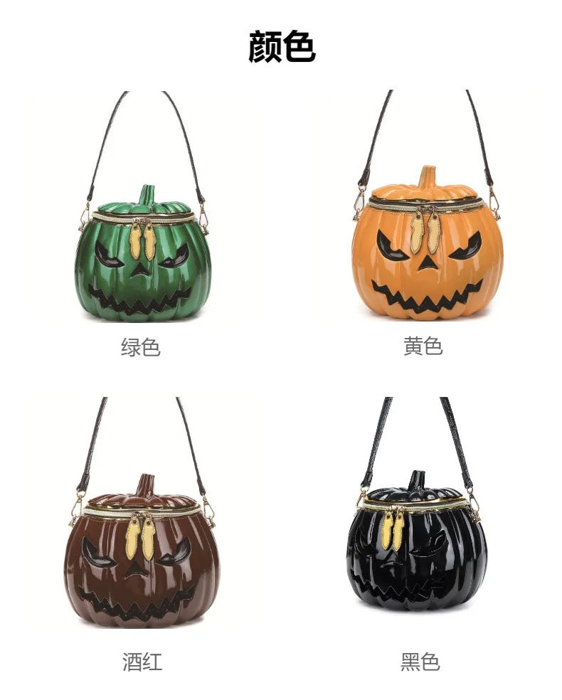Halloween Pumpkin Shape Shoulder Bag