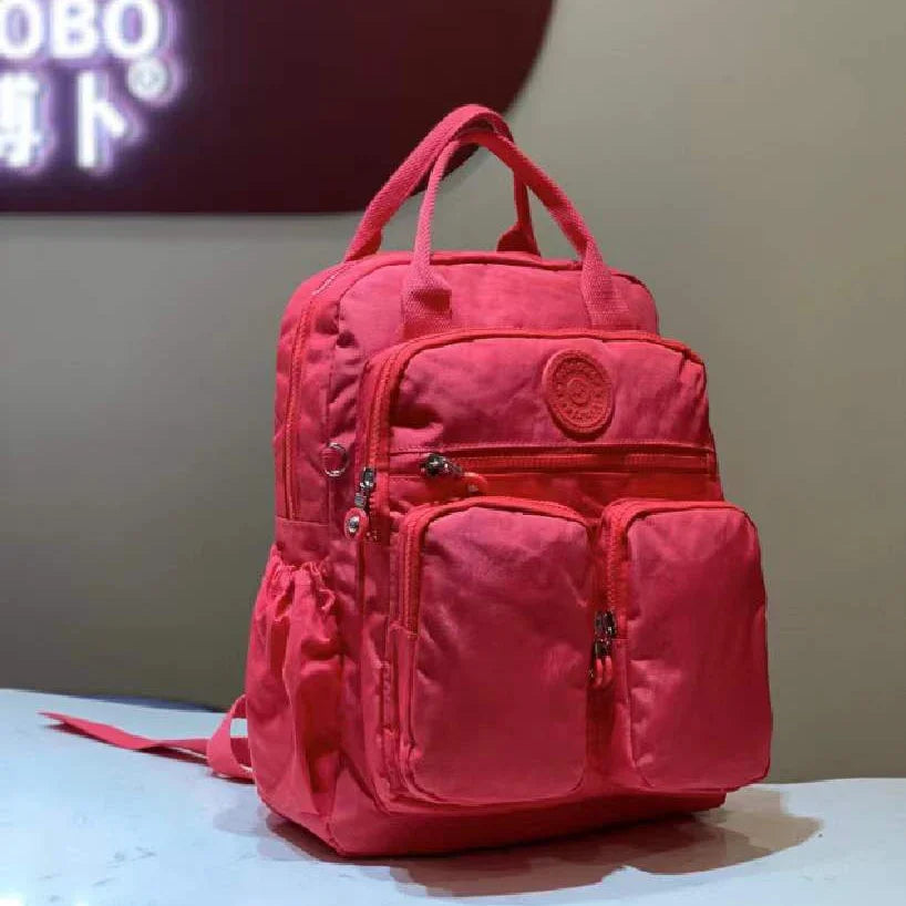 14 Colour Fun Backpacks Waterproof Zipper Multi-pockets Travel School Laptop Bags