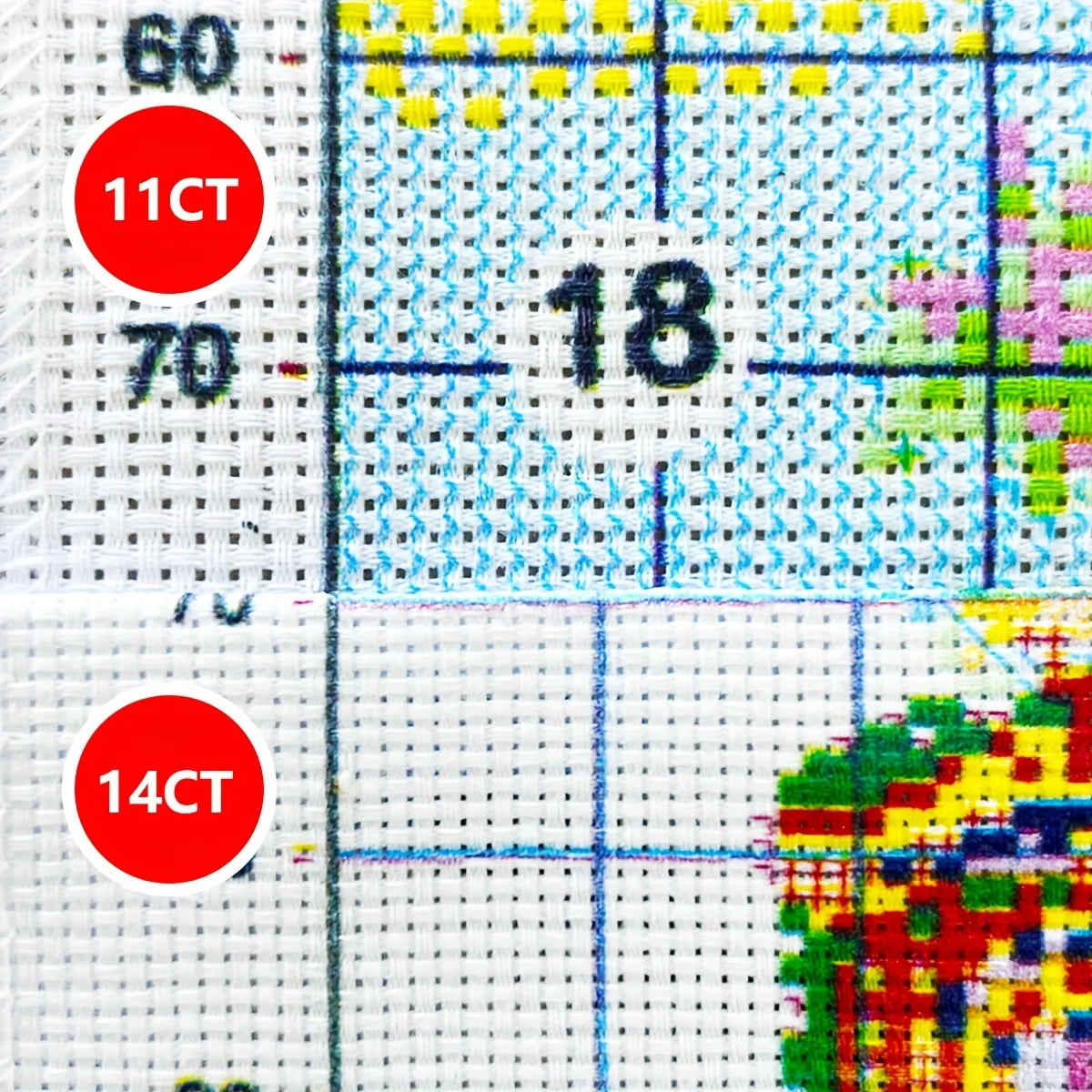 Unicorn 30X30CM Stamped Cross Stitch DIY Kit 11/14/16CT