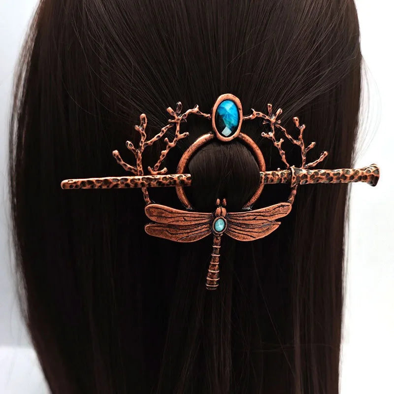 Mystic Dragonfly Hairpin Hair Accessory