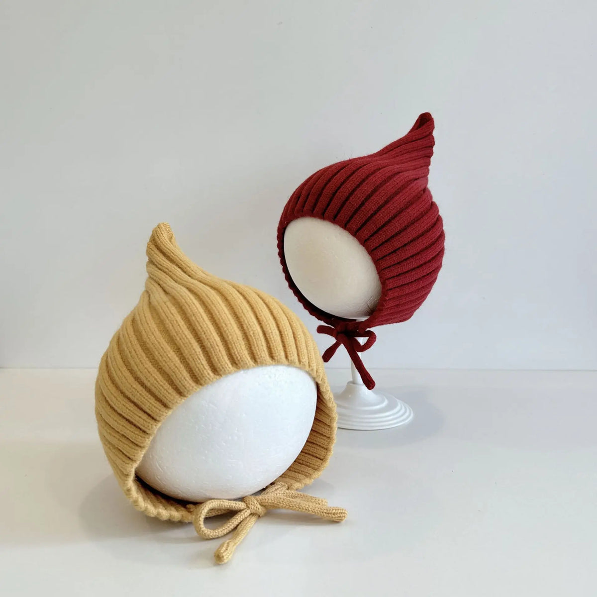 Autumn Baby Knitted Elf Hat Children's Winter Hat Ear Protection Caps