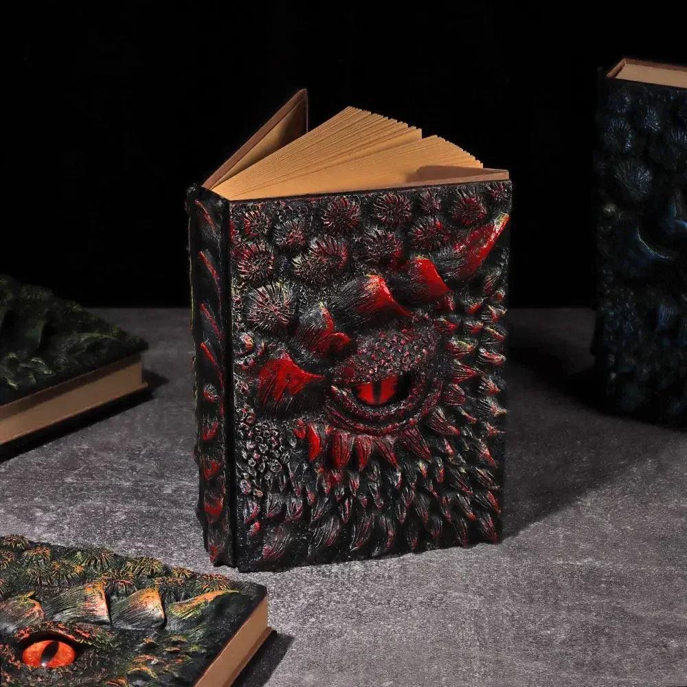 Dragon's Eye Embossed Resin Notebook A5 Journal