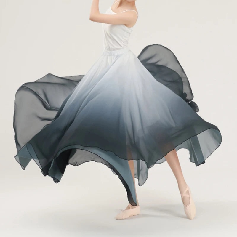 Fleur's Gradient 720 Degree Flamenco Dance Skirts