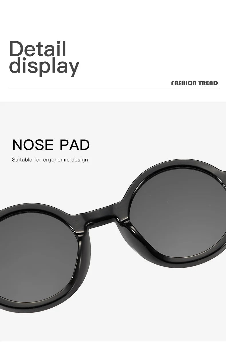 Rainbow Round Sunglasses UV400