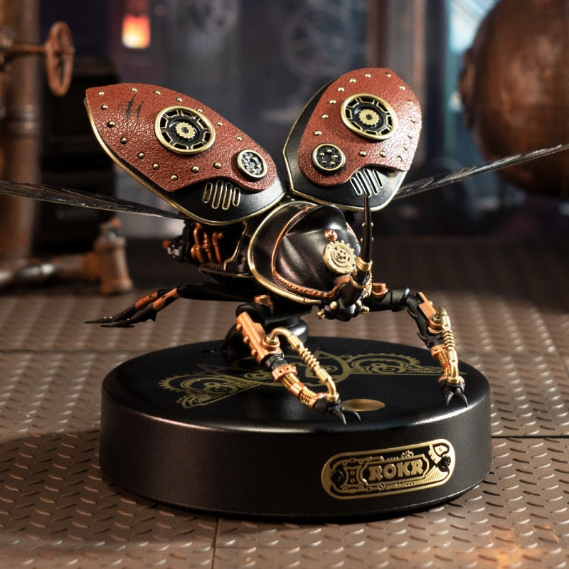 Biopunk Rhino Beetle DIY 3D Wooden Model Kit