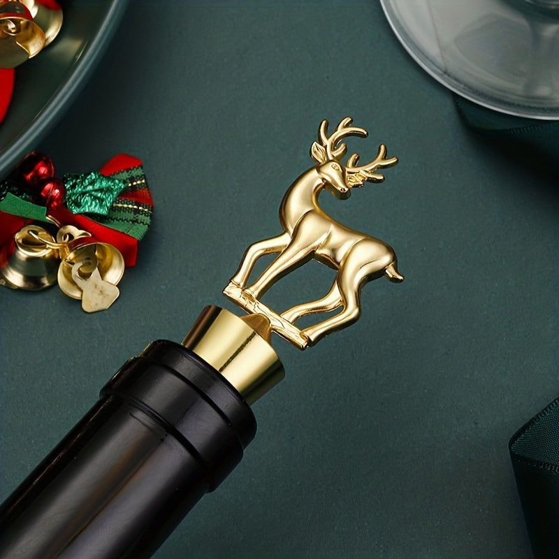 Christmas Reindeer Wine Stopper