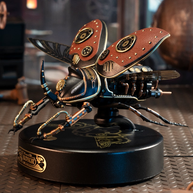 Biopunk Rhino Beetle DIY 3D Wooden Model Kit
