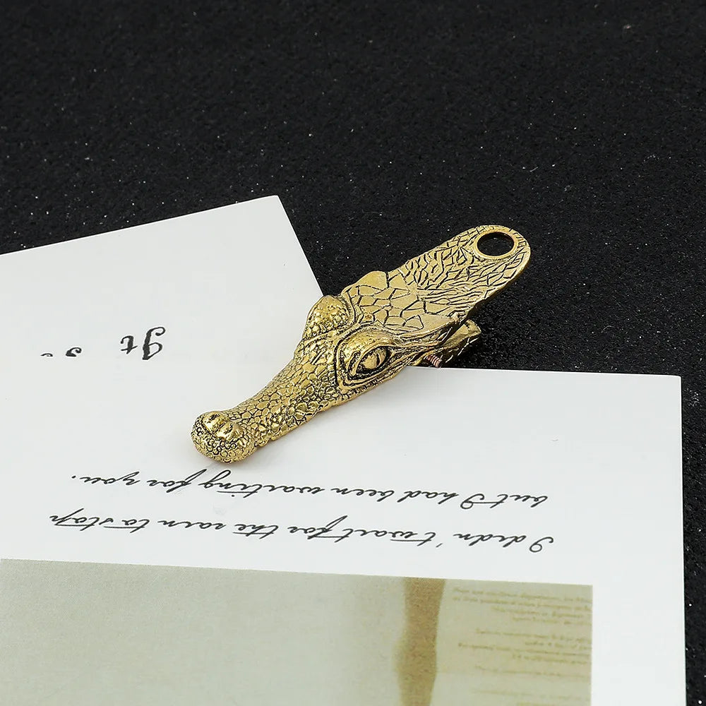 Crocodile Head Book Page Holder Clip Bookmark