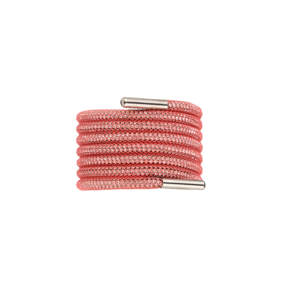 One Rhinestone Shoelace Casual Sneakers Round Shoe Laces Rainbow Diamond Cross Braiding 100/120/140/160CM