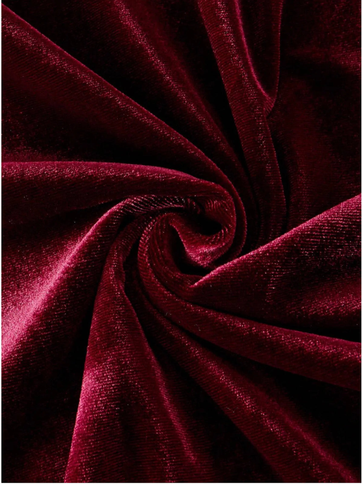 Va-Va Wine Red Velvet Dress