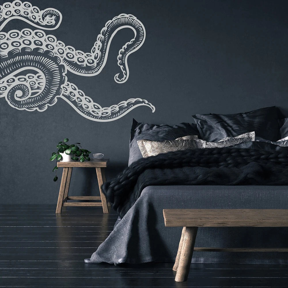 Large Octopus Tentacles Kraken Wall Decal Sticker