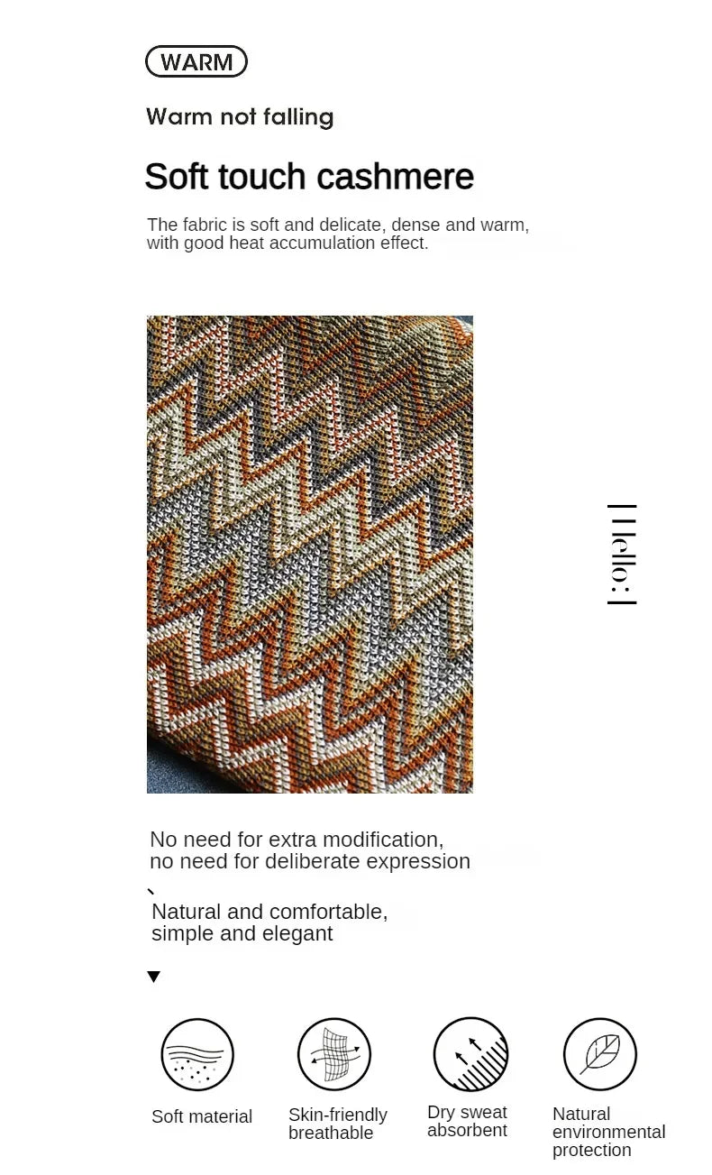 Boho Zig Zag Mexico Baja Blankets