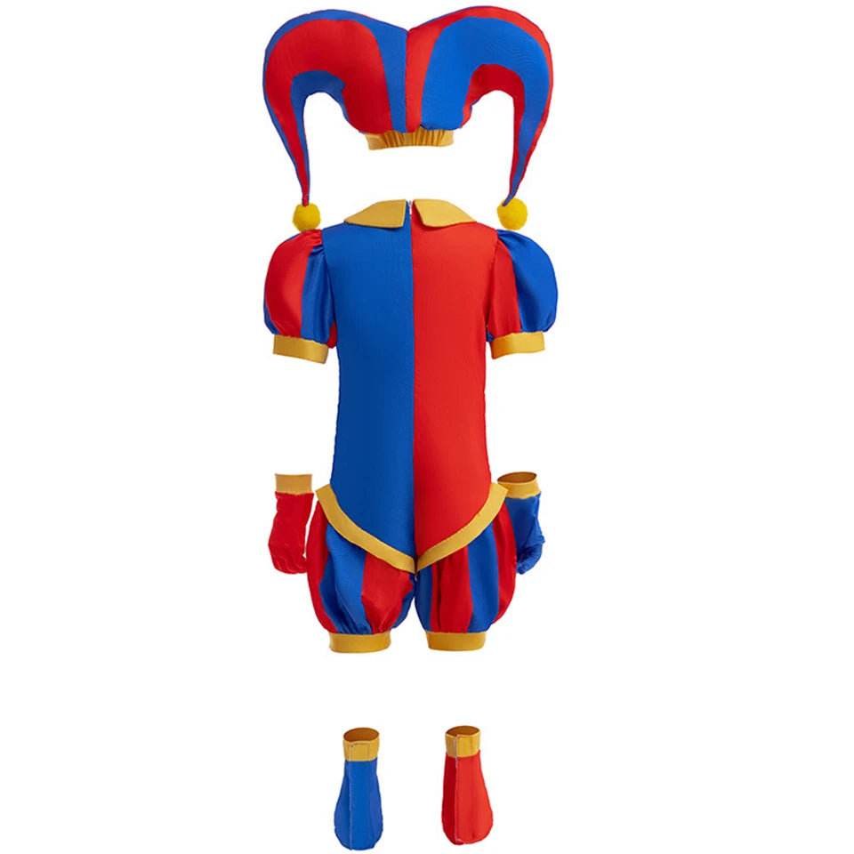 Amazing Circus Clown Pomni Ragatha Children's Halloween Cosplay Costumes