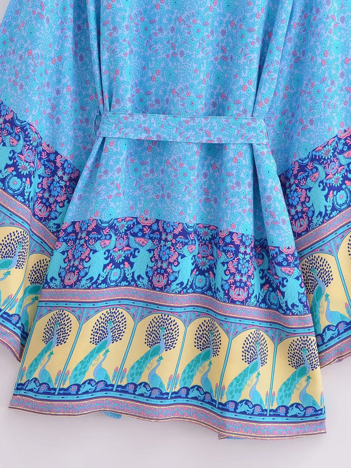 Farrah's Boho Short Kimono Robe