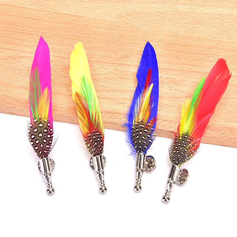 Feather Lapel Pins