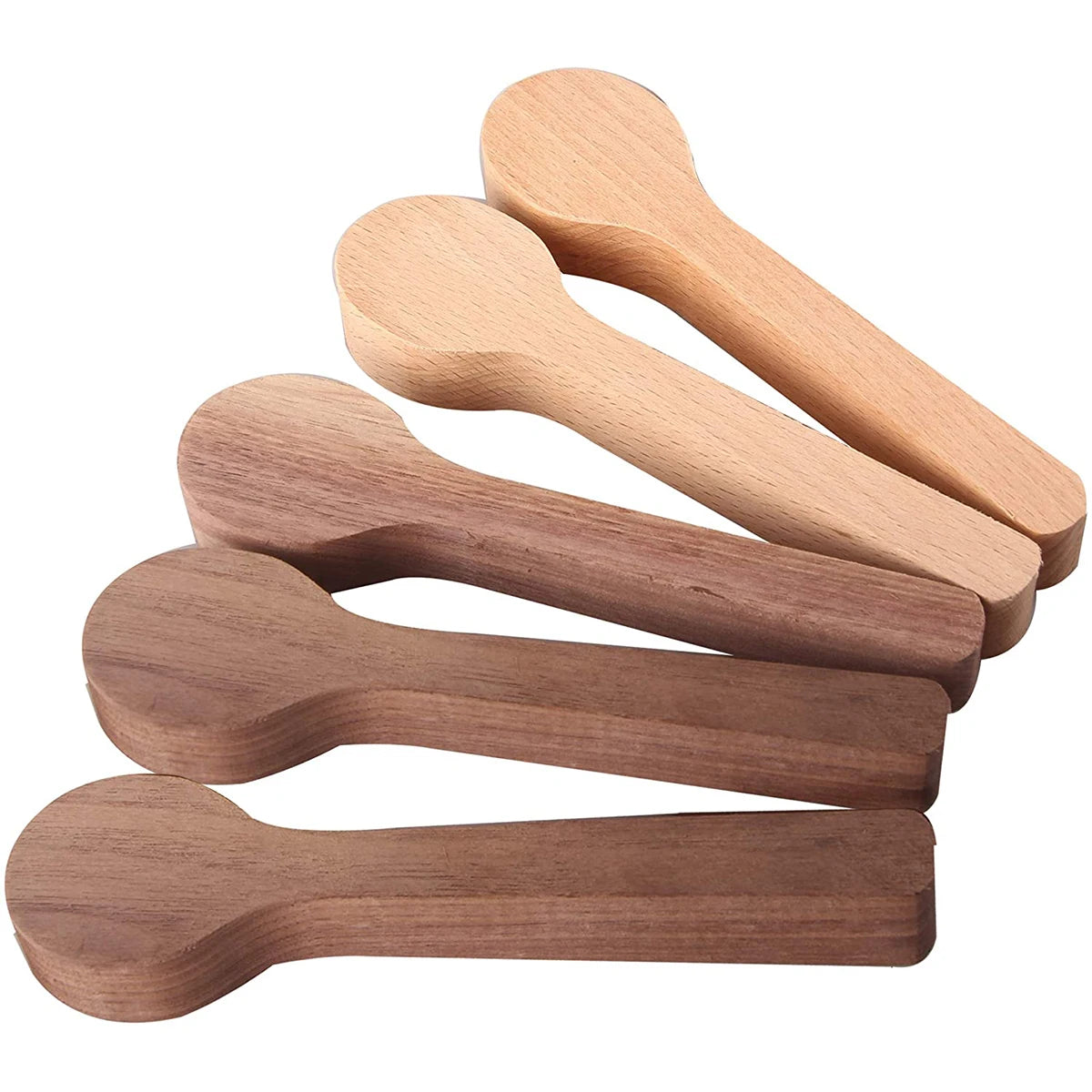 Wood Carving Spoon Blanks Carve Your Own Spoon Beech and Walnut DIY Wood Crafts Wood 5/10 PCS