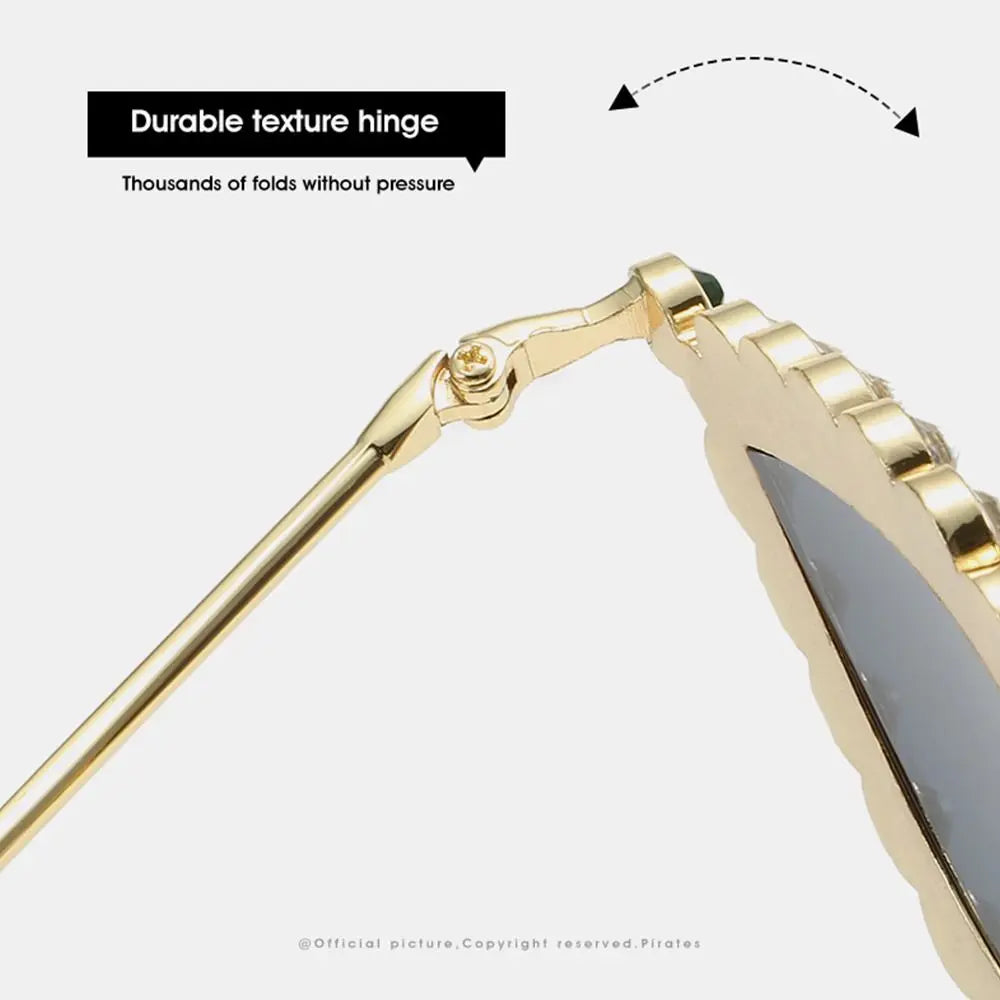 Golden Cat Eye Sunglasses UV400