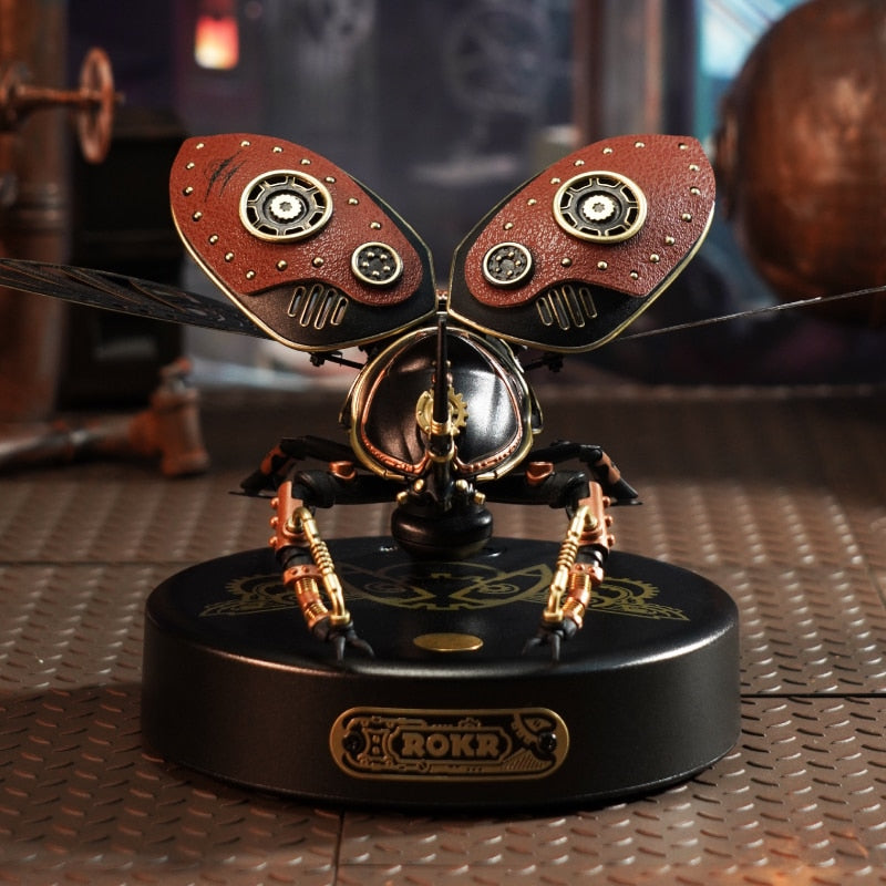 Biopunk Rhino Beetle DIY 3D Wooden Model Kit