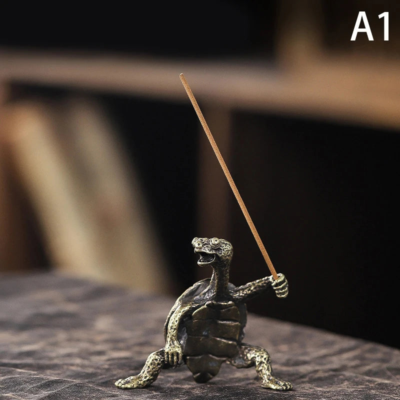 Mini Turtle Incense Stick Holder