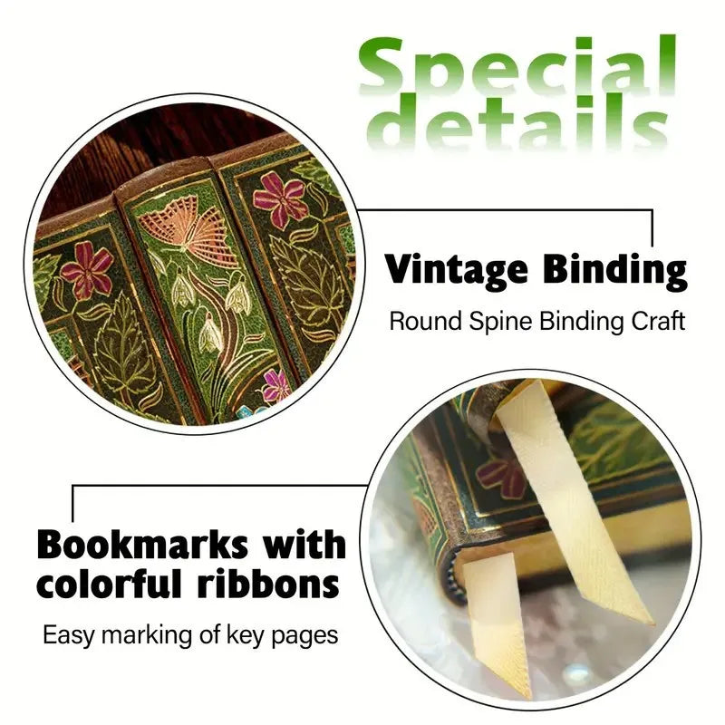 Art Nouveau Embossed Hardcover Journal Notebook
