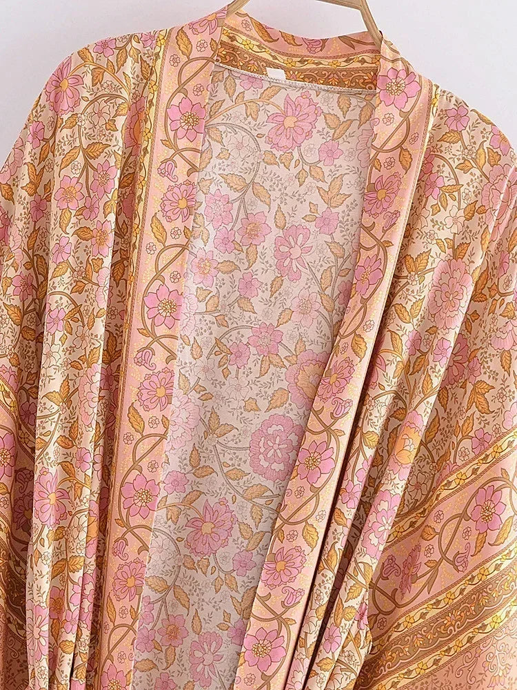 Penny Boho Long Kimono Duster