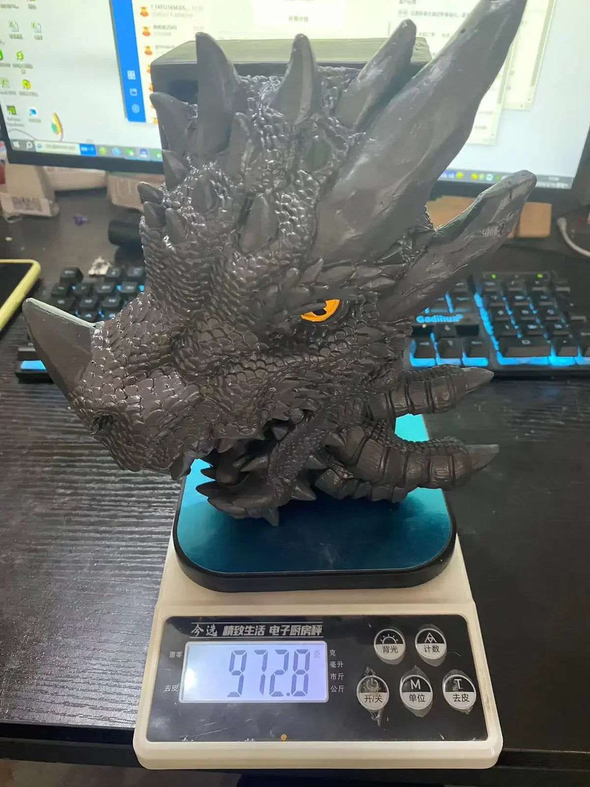 Dragon Book Shelf Decor Resin Book Holder For Fantasy Book Lovers