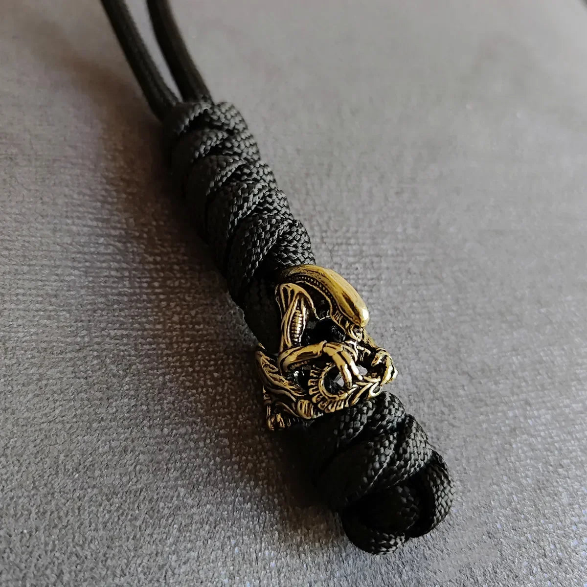 Warriror Helmets Paracord Beads Lanyard Dreadlock Beard Bead