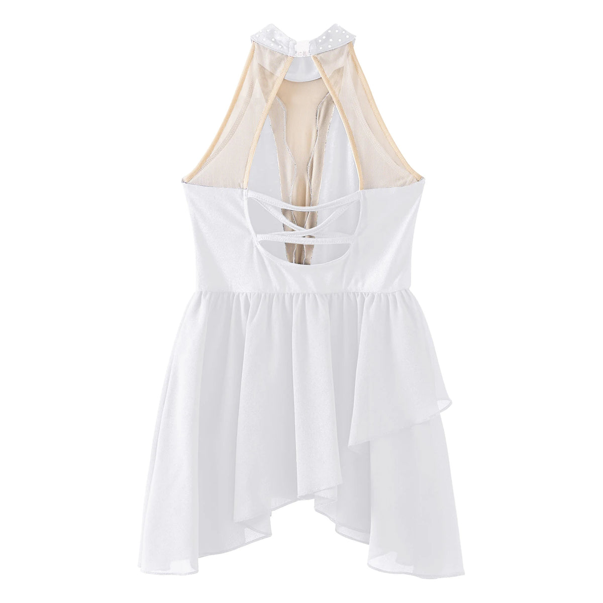 Girls Ballet Leotard Figure Ice Skating Dancewear Stage Costume