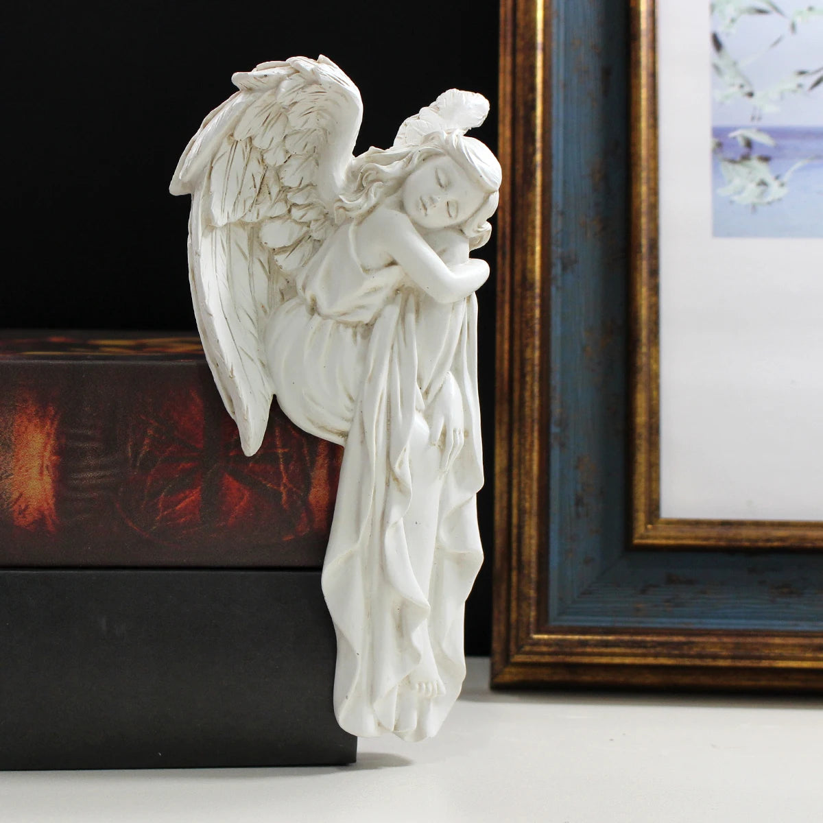 Angel Door Frame Ornament Resin Home Decor